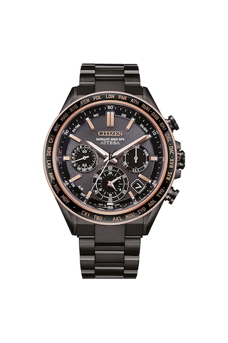 Citizen Eco-drive Attesa Satellite Wave Cc4074-61w Erkek Kol Saati Füme