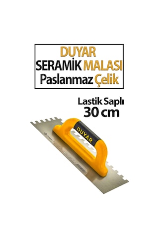 Seramik Malası Çelik Ergonomik 30 Cm