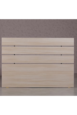 Pasifichome Huga Çift Kişilik Yatak Başlık Meşe 150Lk / 150Lk Baza Başlık