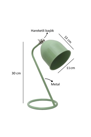 Homing Simplu Retro Renkli Masa Lambası 241317