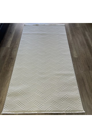 Hoom Rugs Markiz 1092 Krem Modern Pamuk Taban Halı Krem