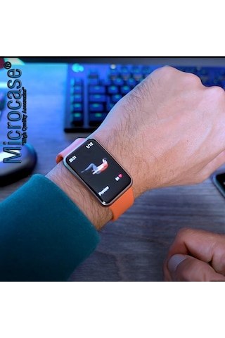 Microcase Huawei Watch Fit 2 Tokalı Silikon Kordon Kayış - AL3110