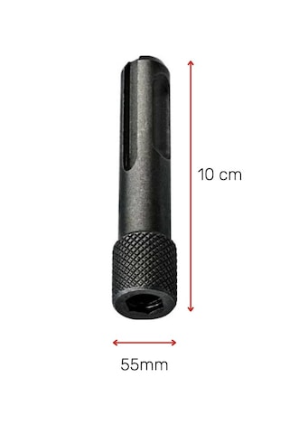 Sds Matkaplar İçin Bits Uç Adaptörü 10x55 Mm Sds Bits Dönüştürücü