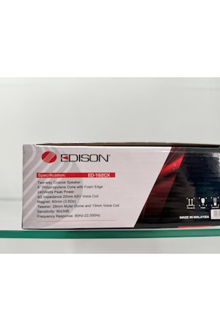 Edison Ed-162cx 16 Cm Hoparlör Oto Araç