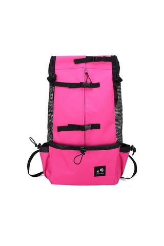 Fochsia Taşınabilir Katlanabilir Pet Taşıma Çantası - Koyu Pembe