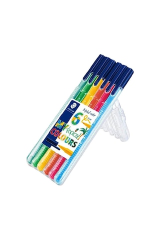 Staedtler Triplus Color Tropical Renkler 6’Lı Kalem Seti
