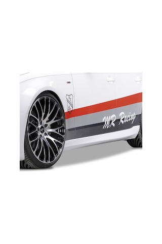 Audi A4 Marşpiyel (Plastik)