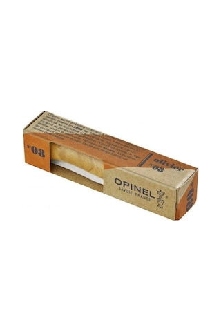 Opinel İnox No 8 Zeytin Saplı Kamp Çakı Kahverengi