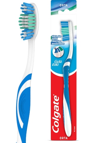Colgate Üçlü Etki Diş Fırçası Medium