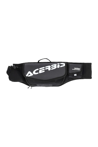 Acerbis Ram Pro Logo Bel Çantası Siyah Beyaz 2l