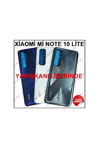 Xiaomi Mi Note 10 Lite Arka Kapak Batarya Pil Kapağı