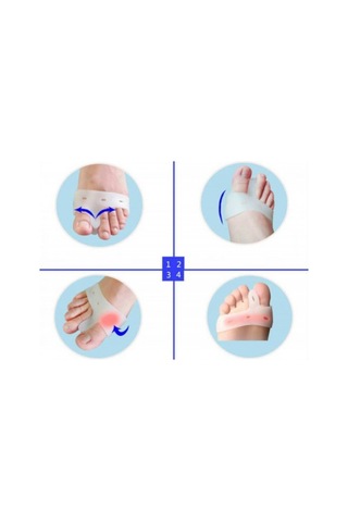 Ayak Bunyon Kemik Koruyucu Gömlek Makaralı Yastık Halluks Valgus