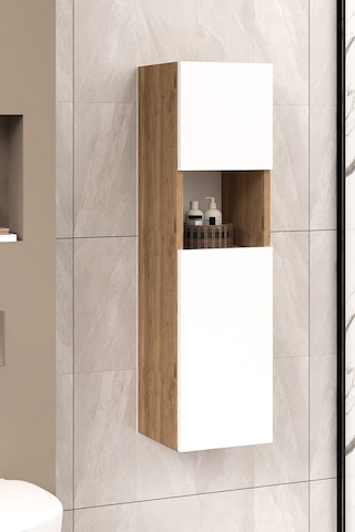 %100 Mdf 30 Cm Saura Boy Dolabı Beyaz