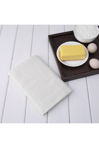 Süzme Bezi, Tülbent Mermerşahi 2 Adet, 80 90 Cm, Peynir Yoğurt Badem Yulaf Soya Süzme Beyaz