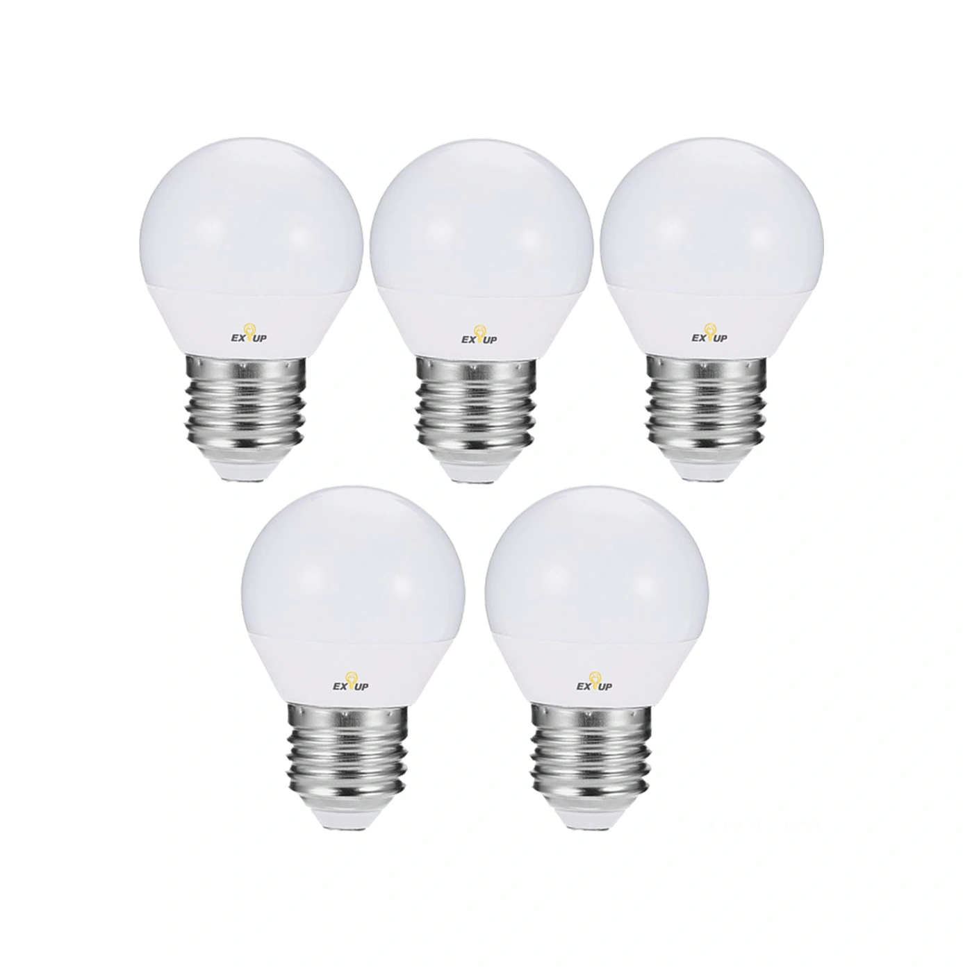 Youmex 5 Adet E27 Led Işık Kaynağı 7w 220-240v 270 Derece Aydınlatma 550-650lm İç Mekan Ampulü Beyaz Renk