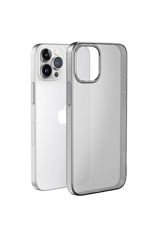Hoco Light Series Tpu Apple iPhone Uyumlu 15 Pro Max Şeffaf Kılıf- 5775 Siyah
