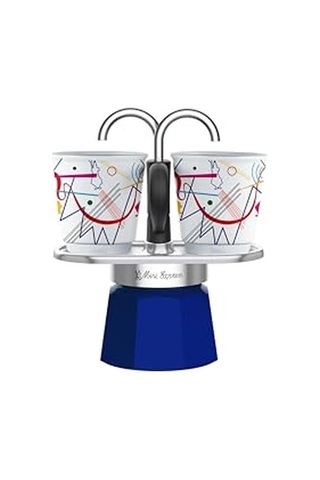 Mini Ocak Üstü Espresso Pişirici 2 Cups - Lichtenstein Serisi