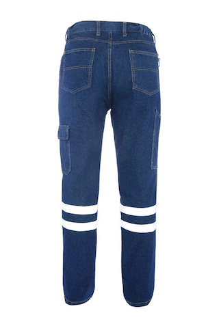 Myform Sona Denim 2136 Kot İş Güvenliği Pantolonu Mavi