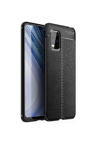 Xiaomi Mi 10 Lite Kılıf Zore Niss Silikon Kapak Kırmızı