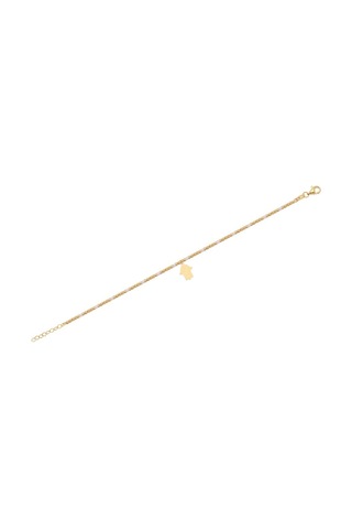 Diamond Line - Gülaylar - Sarı Altın 14 Ayar Toplu Bileklik Standart N11.21784 Sarı Altın