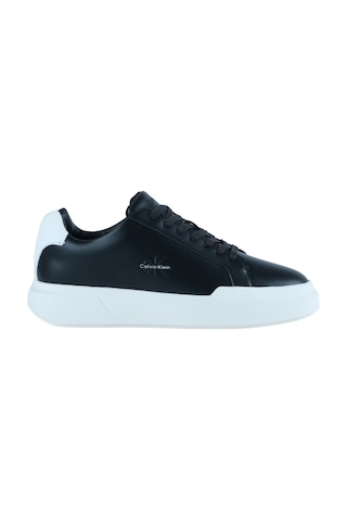 Calvin Klein Chunky Cupsole Erkek Siyah Deri Ayakkabı Ym0ym01344-0gm Siyah