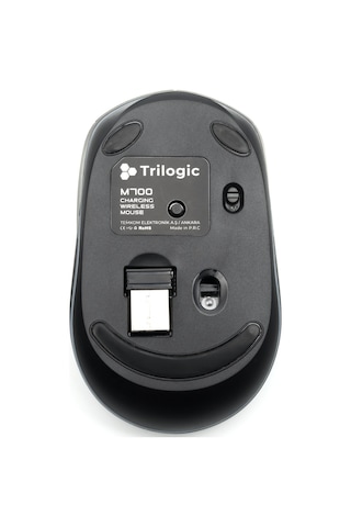 Trilogic M700 800/1200 DPI Şarjlı RGB Wireless Kablosuz Mouse