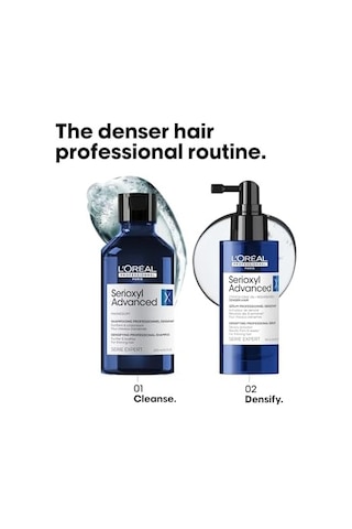 Professionnel Paris Serie Expert Serioxyl Advanced Yoğunluk Kazandıran Şampuan 300ml Professionnel Paris Serie Expert Serioxyl Advanced Yoğunluk Kazandıran Şampuan 300ml