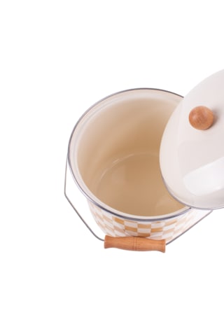 Beige Emaye Bakraç 5 Litre