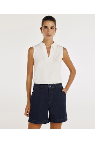 Yargıcı Çan Form Denim Bermuda 25ykbr8017p 484 Lacivert