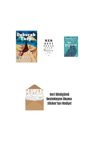 Ağustos Mavisi + Her Şeyi Gören Adam + Eve Yüzerken + Okuma Sticker'ları