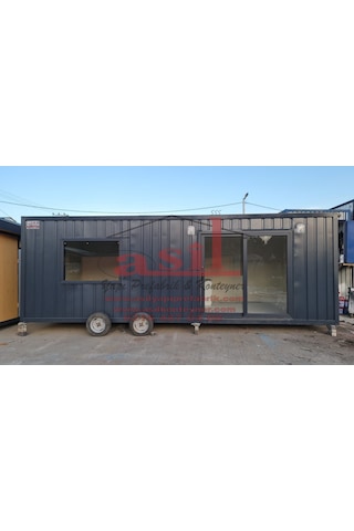 21 M² 1+1 Dış Dkp Sac,iç Betopan, Römorklu Konteyner