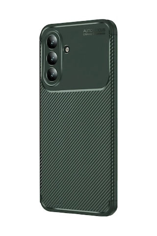 Samsung Galaxy Uyumlu A27 5g Auto Focus Karbon Kapak - Yeşil Çok Renkli