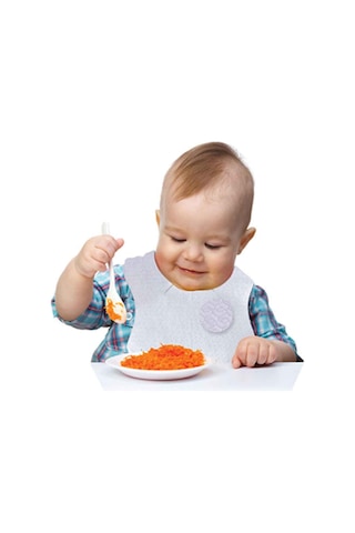 Sevi Bebe 2619 Kağıt Mama Önlüğü 12x3 Beyaz