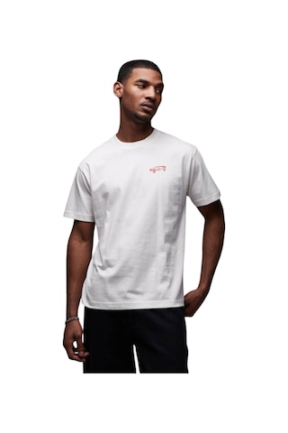 Vans Full Deck Ss Tshirt Erkek Beyaz T-shirt - Vn000t6v