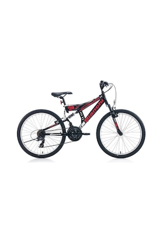 Bianchi Junıor 370h 24 Jant 21 Vites V Fren Çift Amortisör Siyah-kırmızı-beyaz Çok Renkli Bianchi Junıor 370h 24 Jant 21 Vites V Fren Çift Amortisör Siyah-kırmızı-beyaz Çok Renkli