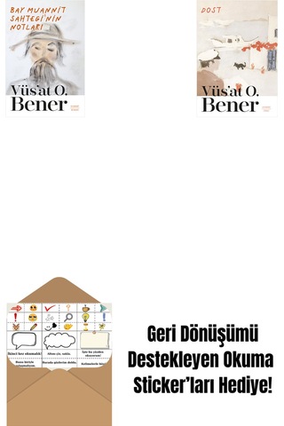 Bay Muannit Sahtegi'nin Notları + Dost + Okuma Sticker'ları