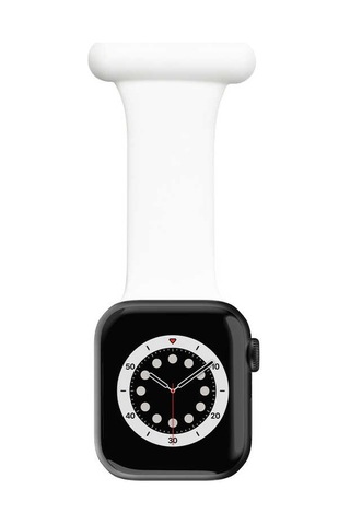 Ekılıf - Apple Uyumlu Watch 40mm - Kordon Silikon Kordon Krd-44 - Siyah