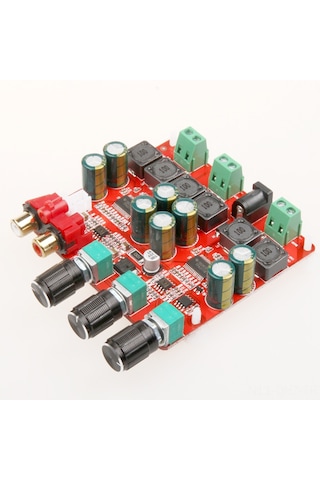 Aubyhe Tpa3118 Dijital Amfici Kartı 2.1 Kanal 2x30w+60w Subwoofer Dc12-26v Hf65