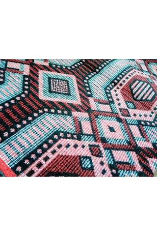 Yeni Desen 5m2 Makine Dokuması Kaliteli Kilim, Kırmızı Beyaz