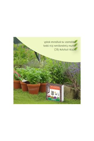 5 Lt Sıkıştırılmış Torf Cocopeat İle Bitki Yetiştiriciliği 0.1 KG