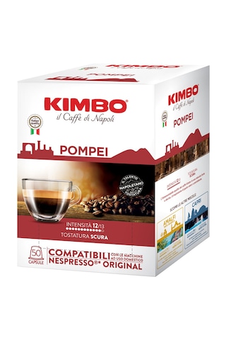 Pompei Nespresso Uyumlu Kapsül Kahve 50 Li Kutuda