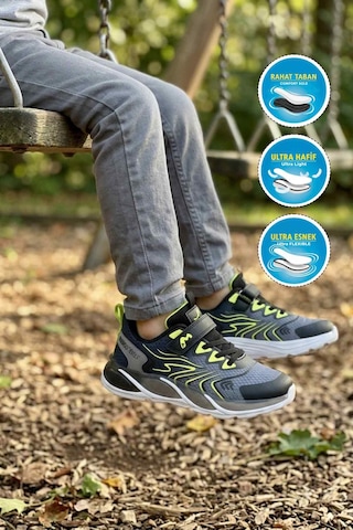 Marcokids Marco Kids 26y327 F Siyah Erkek Çocuk Spor Ayakkabı