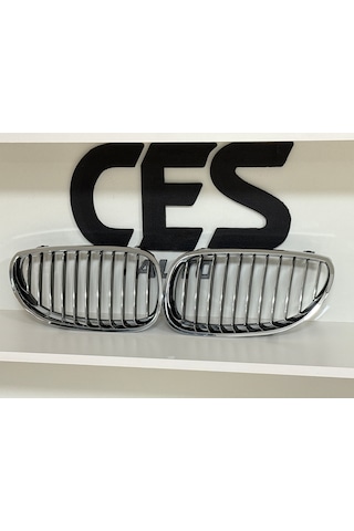 Bmw 5 Serisi E60 2003-2010 Krom Panjur Takımı Böbrek Seti Sıfır lı 1