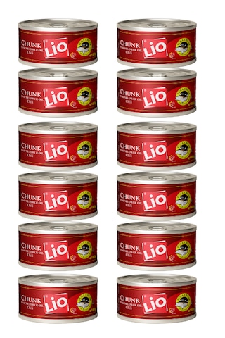 Lio Ayçiçek Yağı Acılı Ton Balığı 160 Gr X12 Adet
