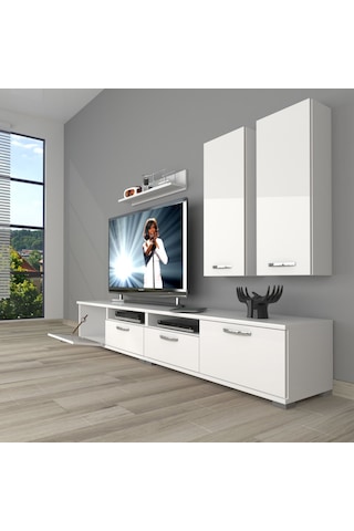 Decoraktiv Eko 5200d Mdf Tv Ünitesi Tv Sehpası Beyaz