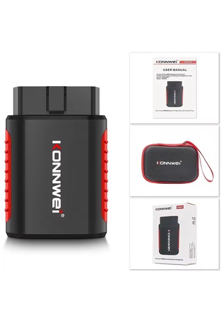 Konnwei Profesyonel Mini Bluetooth Tarayıcı Cihaz İos/android Kdıag App