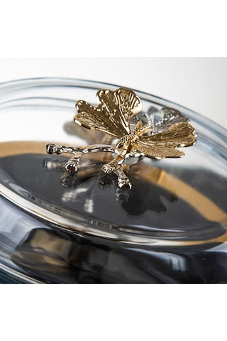 Atabey Home Kapaklı Kelebek Ayaklı Yuvarlak Borcam Tencere Paşabahçe