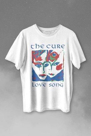 The Cure Lovesong Love Song Rock Music Band Baskılı Tişört Unisex T-shirt 001