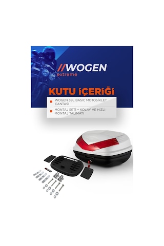 Wogen Wg39 Arka Çanta 39 L Basic Beyaz Beyaz