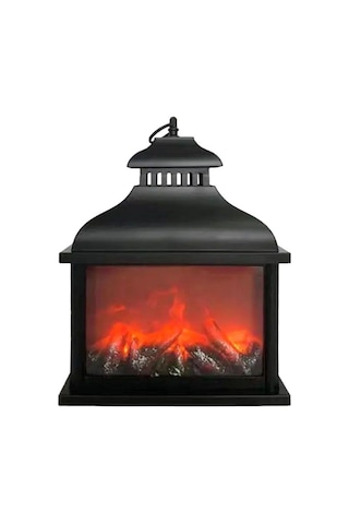 Dekoratif Led Işıklı Şömine Usbli -450 Renkli